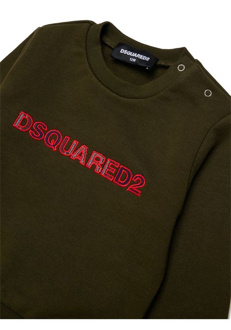 Felpa con logo DSQUARED2 JUNIOR | DQ3510 D0AJ2DQ558